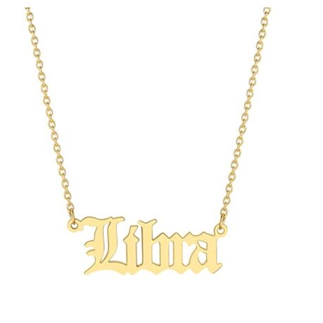 Libra Horoscope Birth Star Sign Zodiac Astrology Necklace Birthday