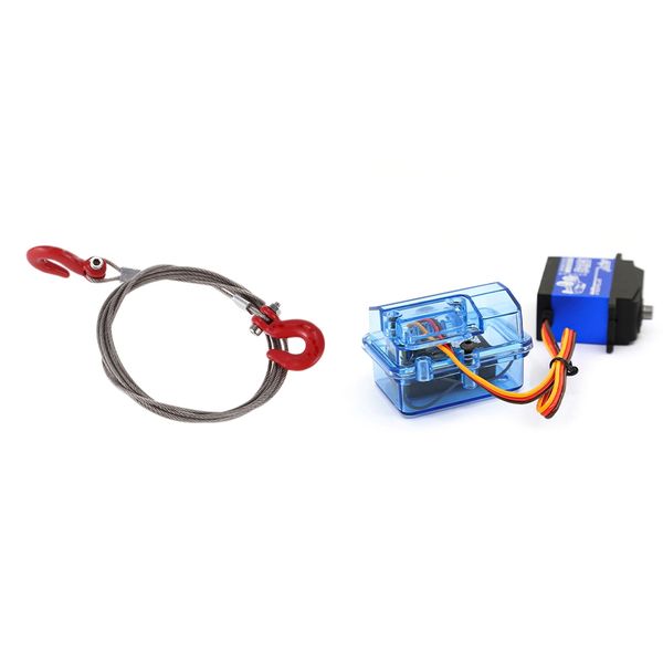 Blue Plastic Receiver Receiving Box For Huanqi 727 / Slash Rc Parts
