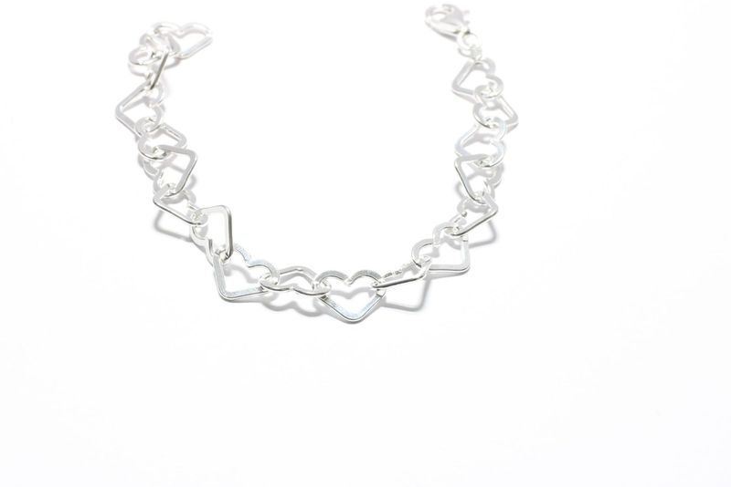 Cut Out Heart Bracelet
