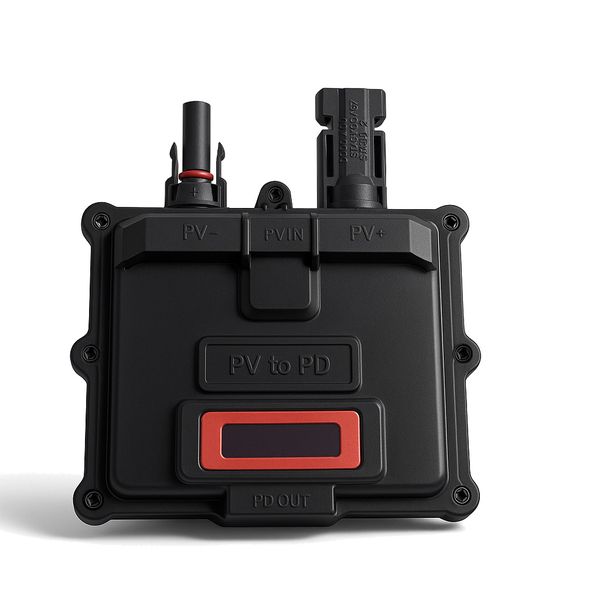 65W Solar PD Charger - USB-C Fast Charging for Laptops &amp; Phones