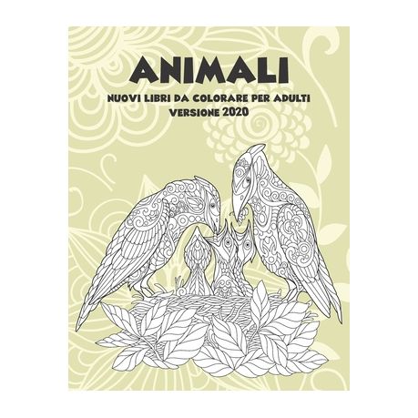 Nuovi Libri Da Colorare Per Adulti Versione Animali Buy Online In South Africa Takealot Com