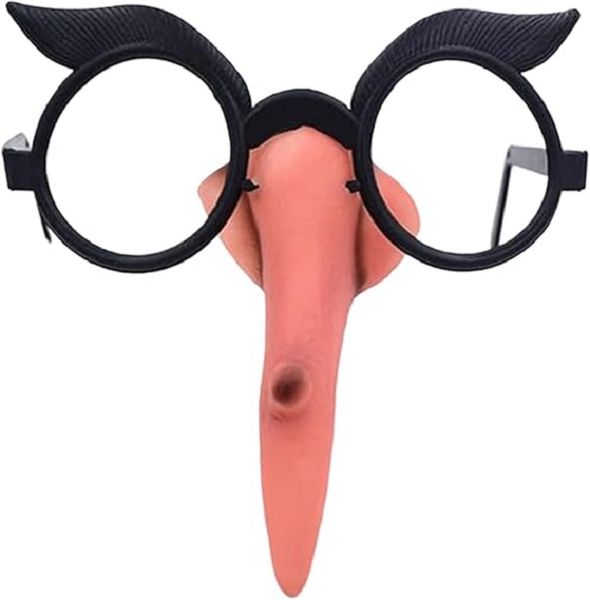 Witch Nose, Halloween Fake Nose Costume Accessories for Dress up Masquerade