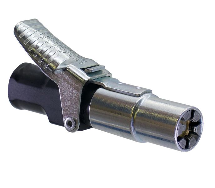 Heavy Duty Tyre Valve Connector Chuck - Open End 1/4" NPT