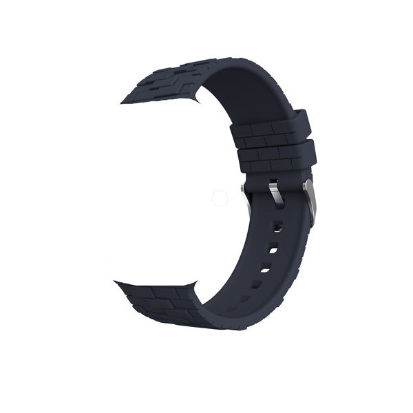 Silicone Brick Strap Compatible with Apple : 42/44/45/49mm