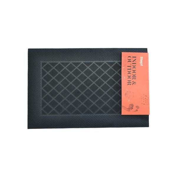 Step Rubber Pin Two Tone Doormat - 600 x 400mm