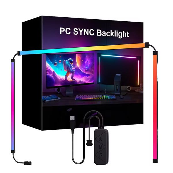 PC Sync RGB LED Backlight Kit-27" Screen