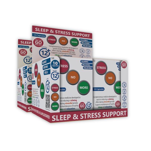 Stressnomore Shipper (10 x 10 Capsules) x 2