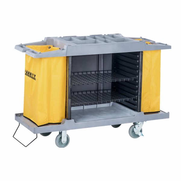 Parrot Products Housekeeping Trolley - Durable Plastic Body