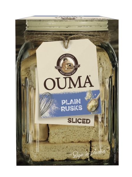 Ouma Plain Sliced Rusks 450g