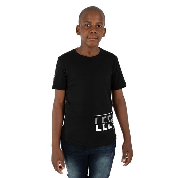 Lee Cooper Boy's T-Shirt - Hugh Black