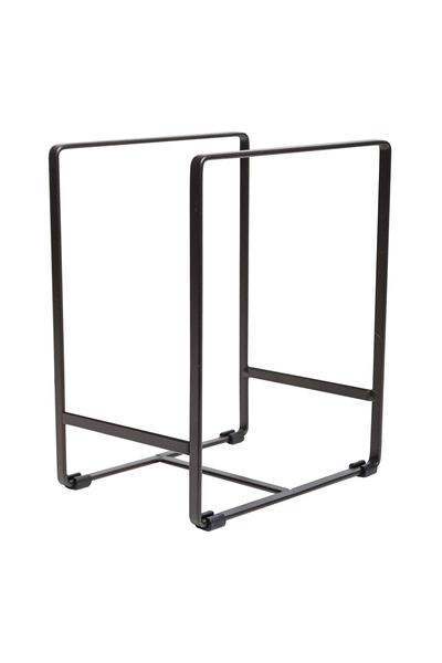 Fine Living Refined Dish Stand - Large - Coffee Brown