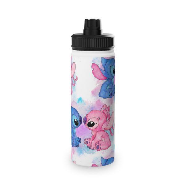 Stitch &amp; Angel Water Color 850ml Water Bottle