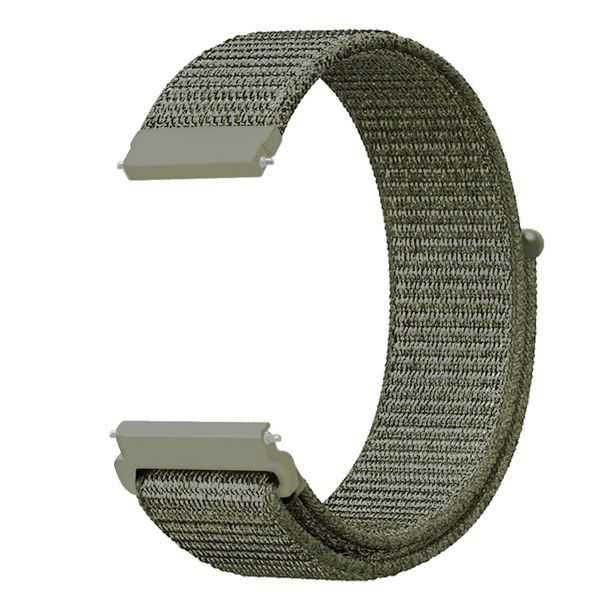 Cre8tive Nylon Braided Strap For Samsung Watch 22mm Band - Army Green