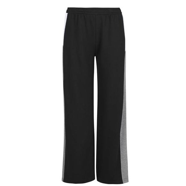 LA Gear Ladies Open Hem Jogging Pants - Black - Parallel Import