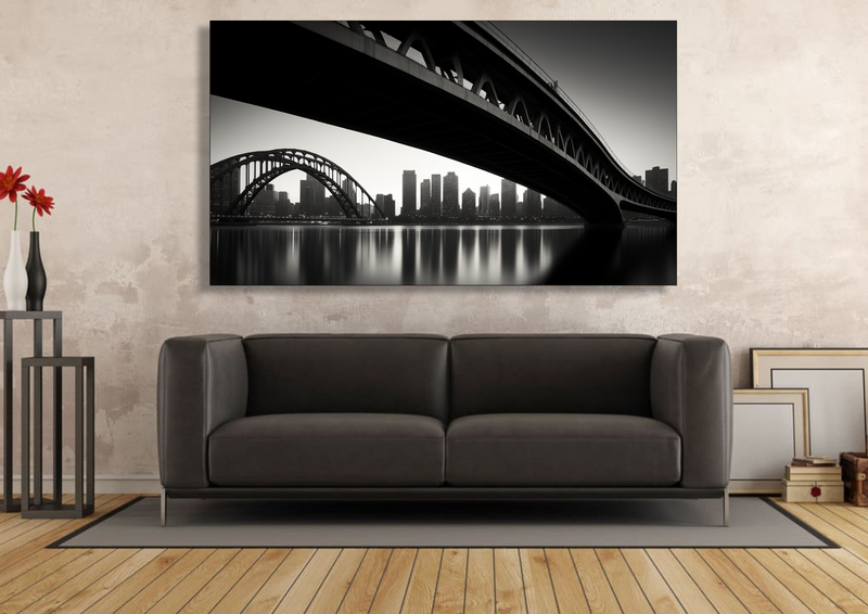 Canvas Wall Art - Bridge Perspectives - HC1290
