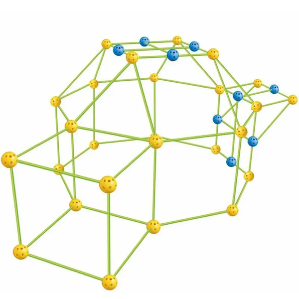 DIY Beaded Luminous Fort Tent - 100 Piece - Jeronimo