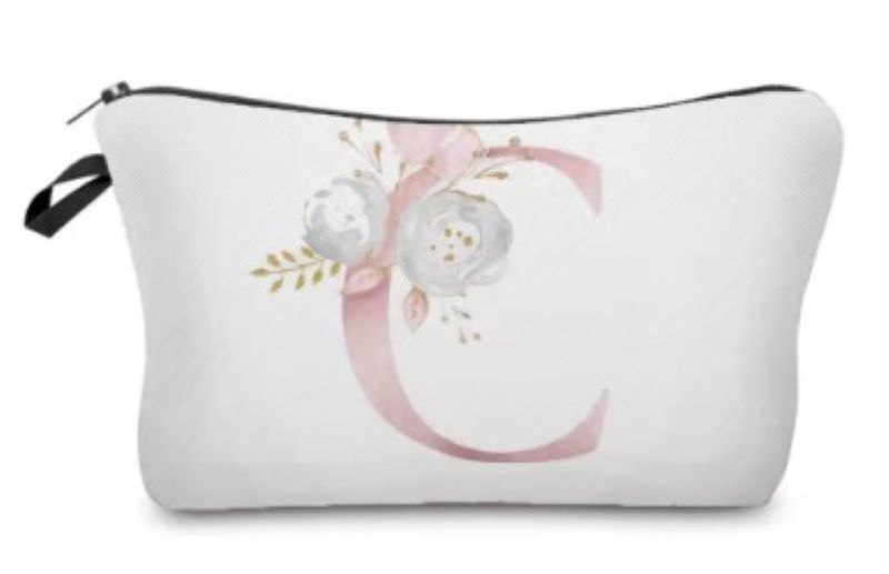 Cosmetic Bag for Makeup and Toiletries - C