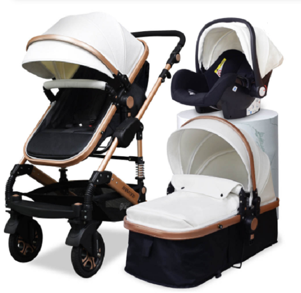 In-1 Travel System - White image