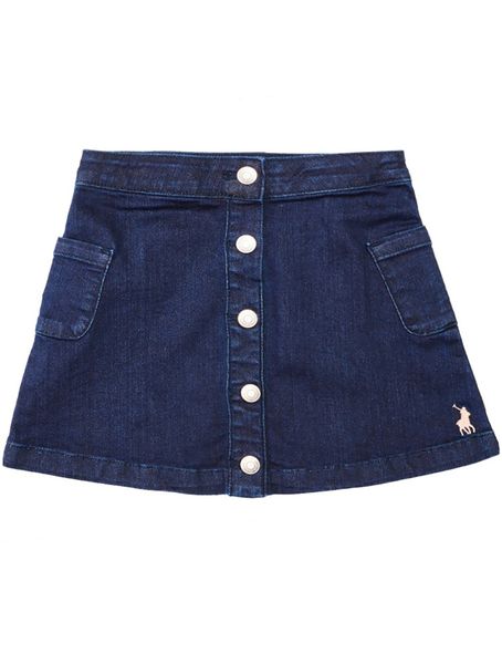 Polo Dark Wash Carin Denim Skirt - 5/6 Year