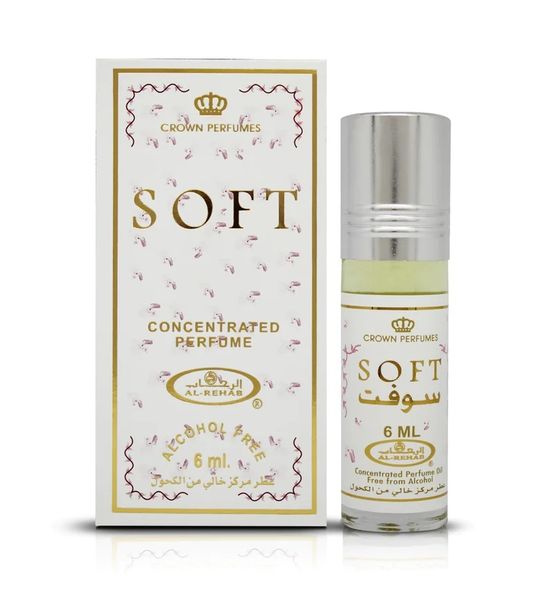 Soft 6ml Concentrated Perfume Oil By Al Rehab