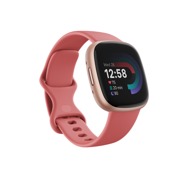 Fitbit Versa 4 Fitness Smartwatch Pink Sand