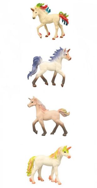Rainbow Unicorn Figurines