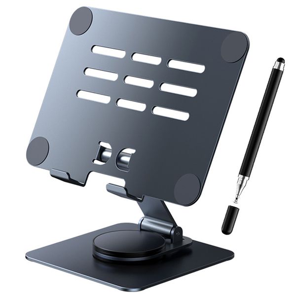 QYNIAL 2 in1 Tablet Stand and Stylus Pen Set Compatible with iPad Foldable