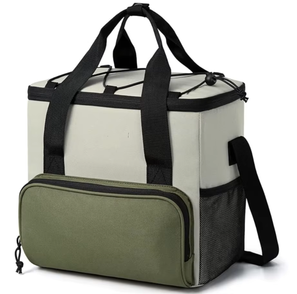 Insulated Lunch Bag -Waterproof, Freezable Cooler Box with Adjustable Strap