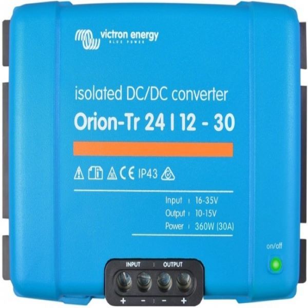 Orion-Tr 24/24-17A (400W) Isolated DC-DC converter