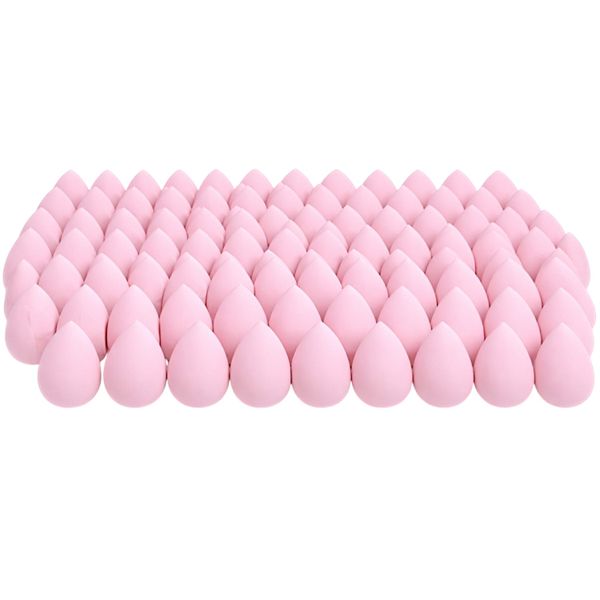 50-Piece Mini Beauty Sponge Set - Soft Teardrop Makeup Sponges - Pink