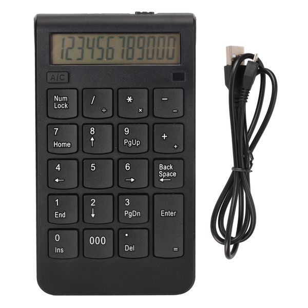 Number Pad with Screen 2.4G, U Shaped Keys