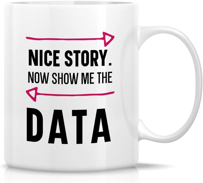 Now Show Me The Data Christmas Birthday Data Engineer Gift Mug