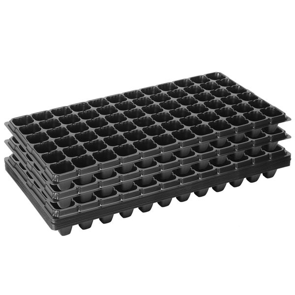 10 Pcs Seedling Trays 72 Cells Seed Starter Kit Gardening Germination Trays