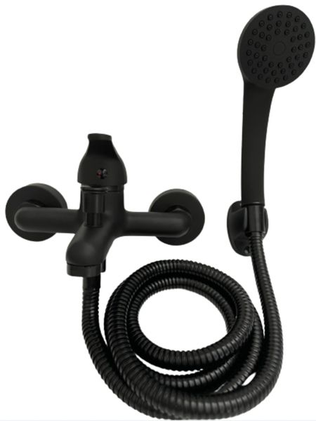 Matt Black Bath Mixer