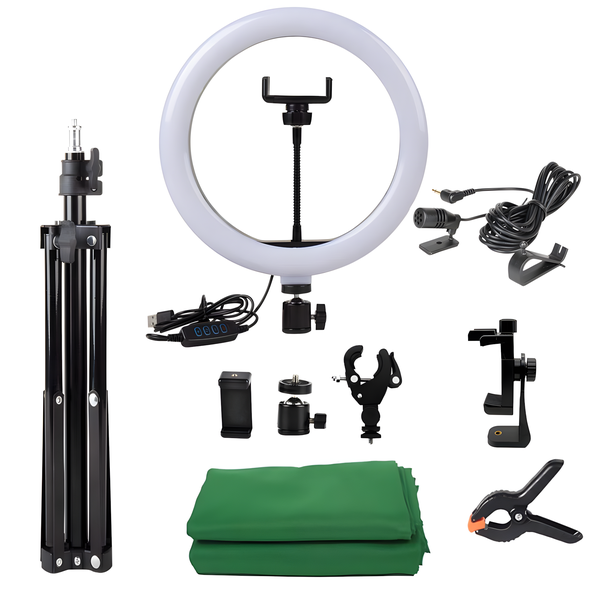 Video Live Streaming Equipment,Video Creator Ring Light Accessories Kit