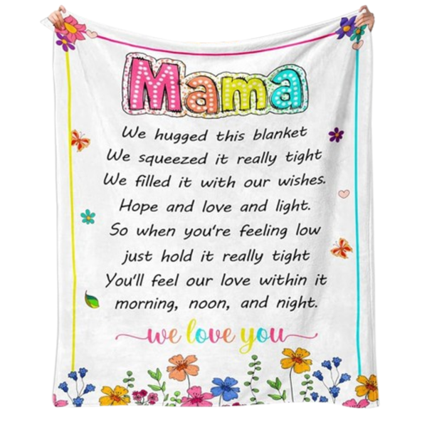 For Mom, Cozy Blanket, Perfect, Unique Gift Idea, Special Surprise for Her