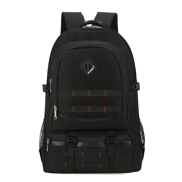 Large Capacity 70L Military Tactical Backpack for Hiking and Camping - Black