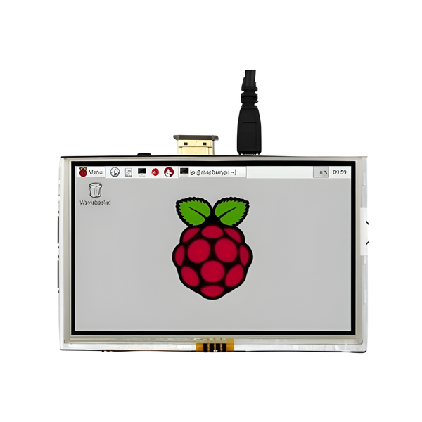 Cmu Raspberry Pi 5in Touch TFT 800x480 Hdmi LCD Display for Pi 3b &amp; All A&amp;b