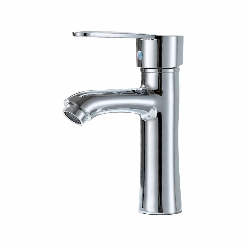 Chrome Curved Bathroom Tap
