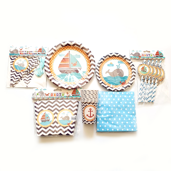 Educat Party Pack Sealife - 61 Pieces