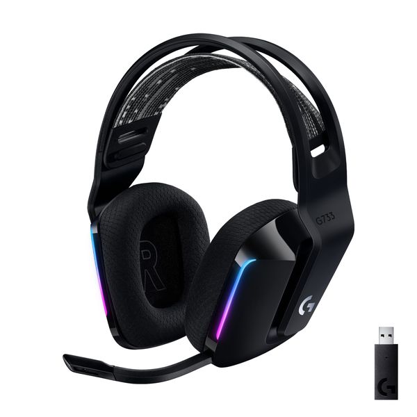 Logitech G733 LIGHTSPEED Wireless Gaming Headset, LIGHTSYNC RGB