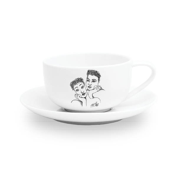 Carrol Boyes Cup and Saucer - Two of Kind
