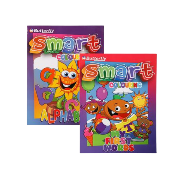 Butterfly - Smart Colouring Book x 2