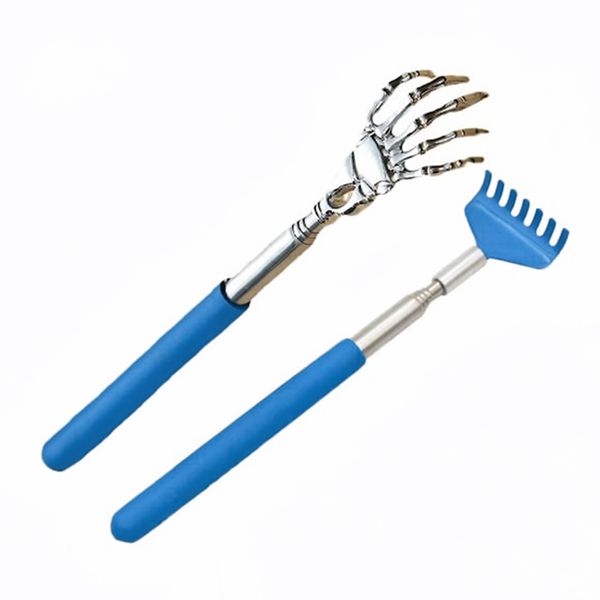 2-Pack Retractable 22" Cat &amp; Dog Massage Stick &amp; Teaser Wand