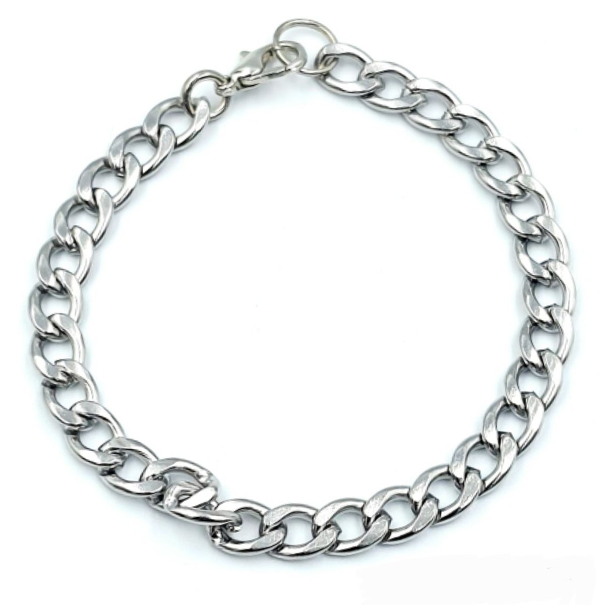 Stainless Steel Cuban Chain Bracelet | Shop Today. Get it Tomorrow ...