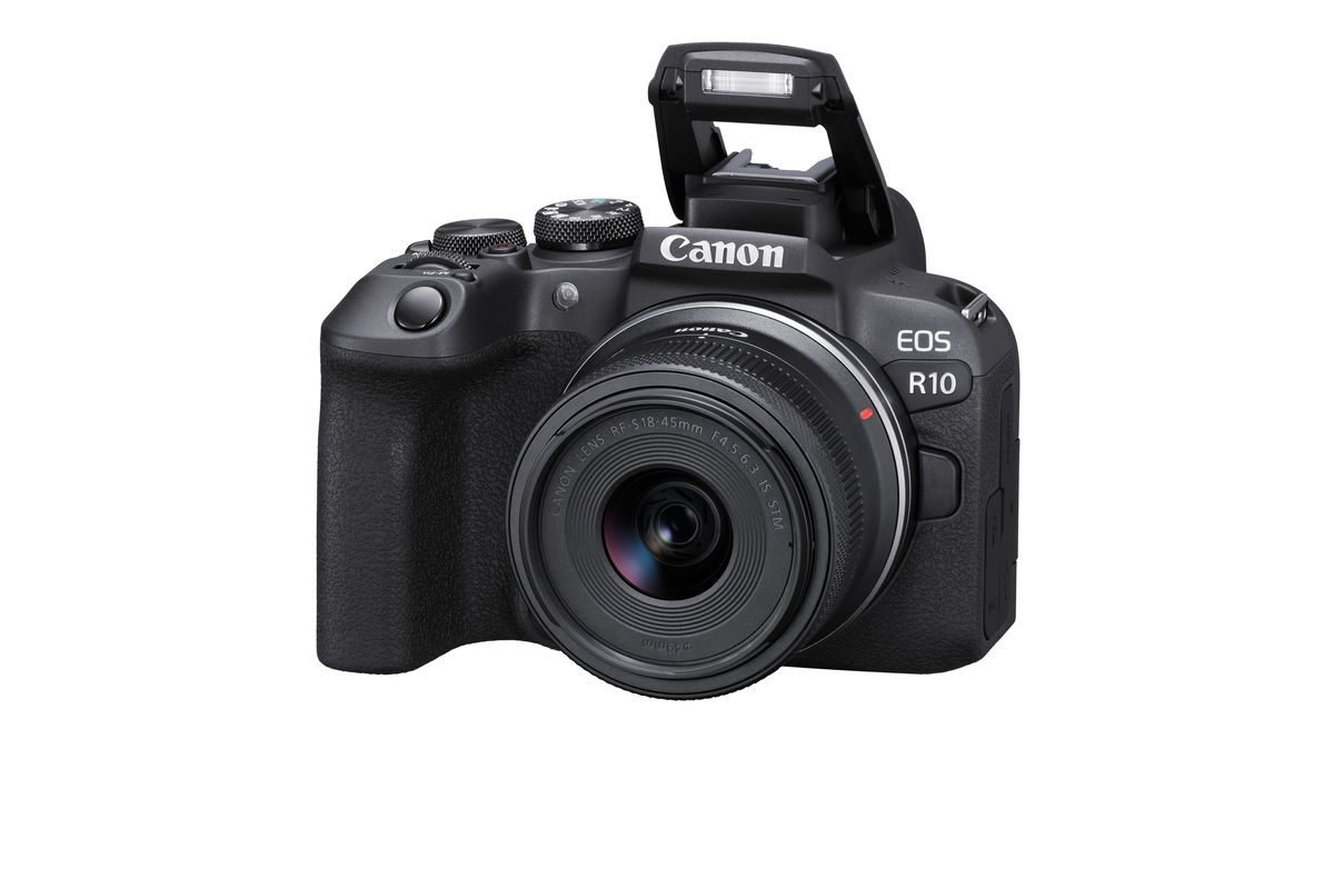 Canon EOS R10 + RF-S 18-45mm F4.5-6.3 IS STM | Shop Today. Get it