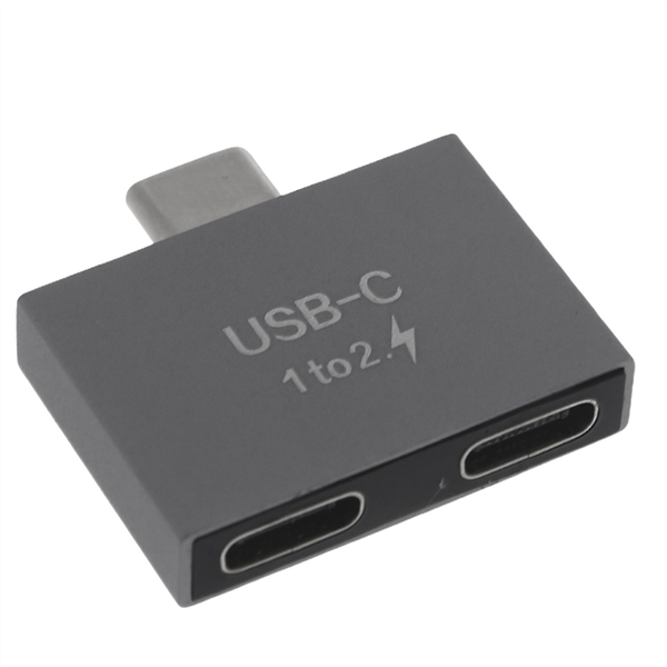 USB C Male To Dual USB C Female Splitter Converter Adapter