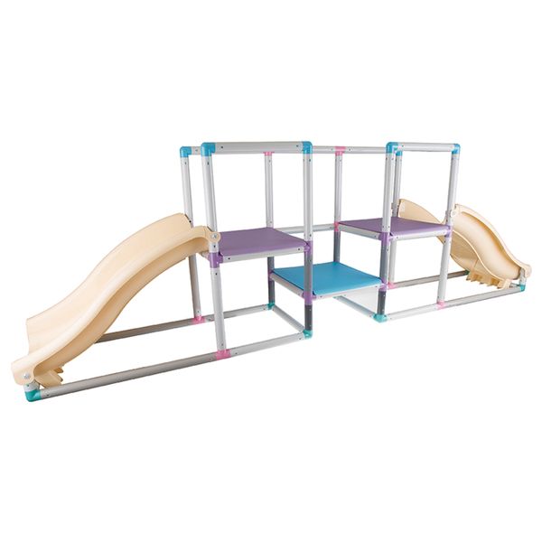 Gigo My Pastel Play Gym Double Slides