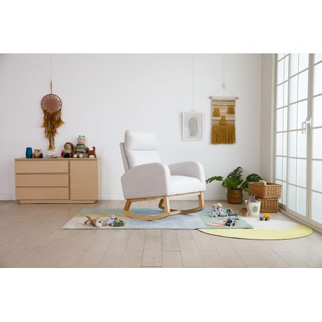 George & Mason Baby - Waterproof Rocking Chair with Side Pocket Image