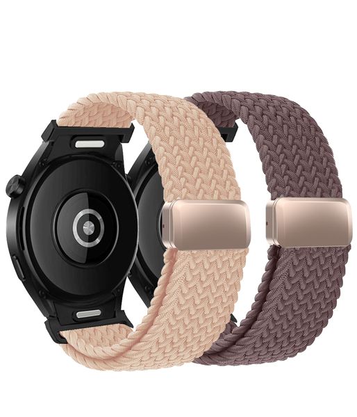 One Click Braided Bands with Magnetic Buckle for Samsung Galaxy Watch 5 6 7